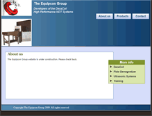Tablet Screenshot of equipcon.com